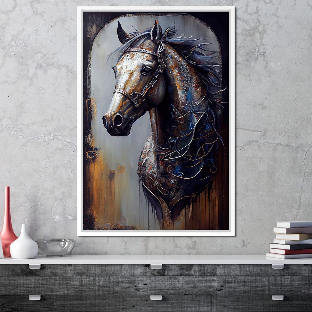Soulful Steed Canvas Wall Art