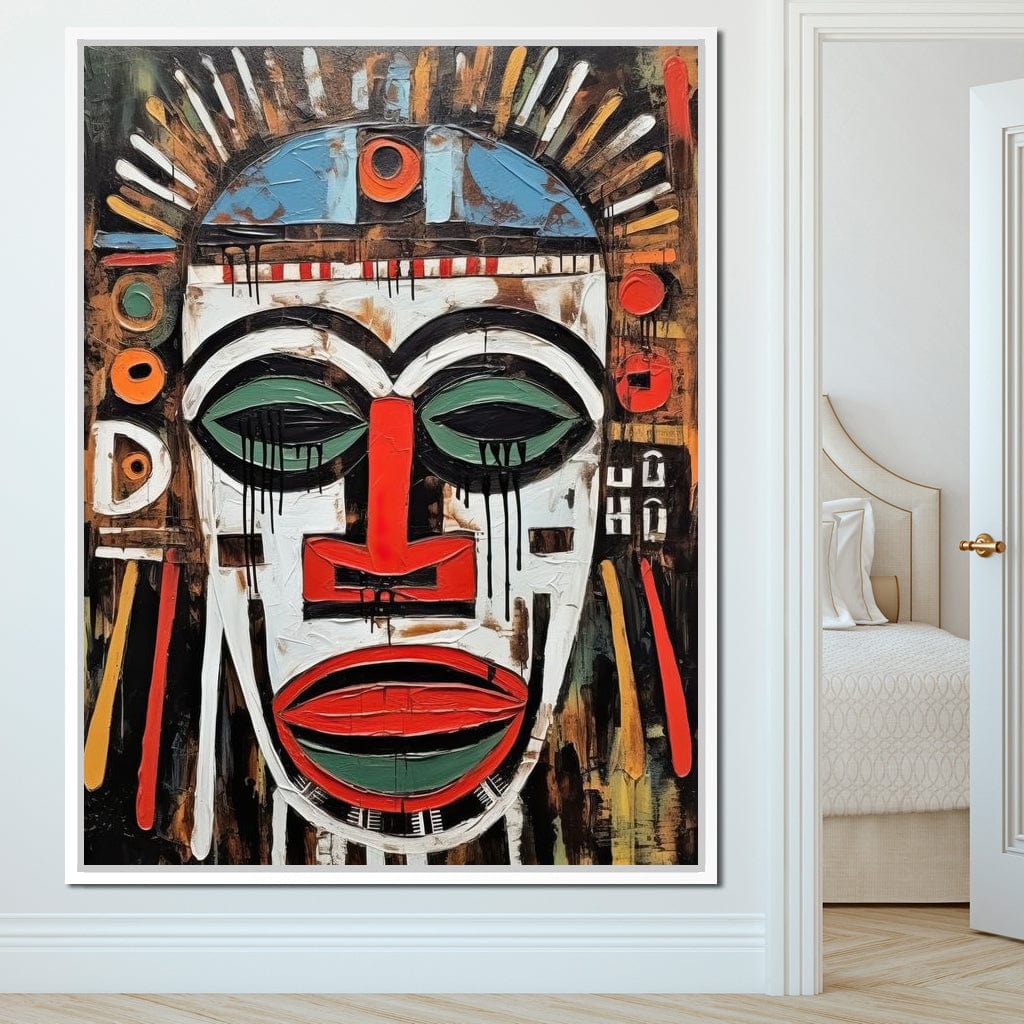 Tribal Mask 17 Canvas Wall Art