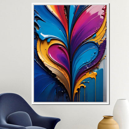 Colorful Love 02 Canvas Wall Art