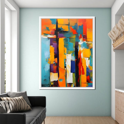 Colorful Modern Art 008 Canvas Wall Art