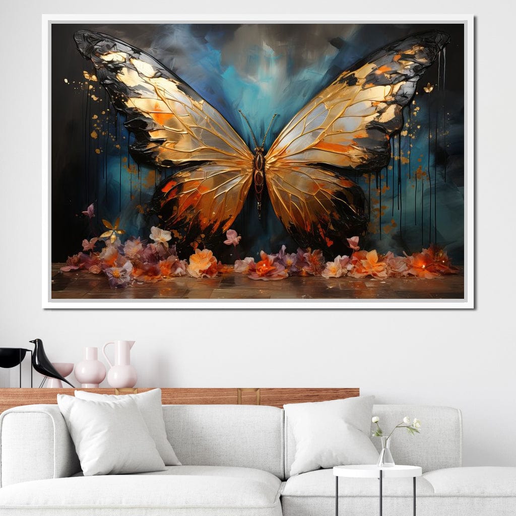 Butterfly Dreams Canvas Wall Art