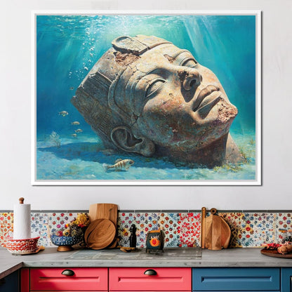 Oceanic Titan Tranquility Canvas Wall Art