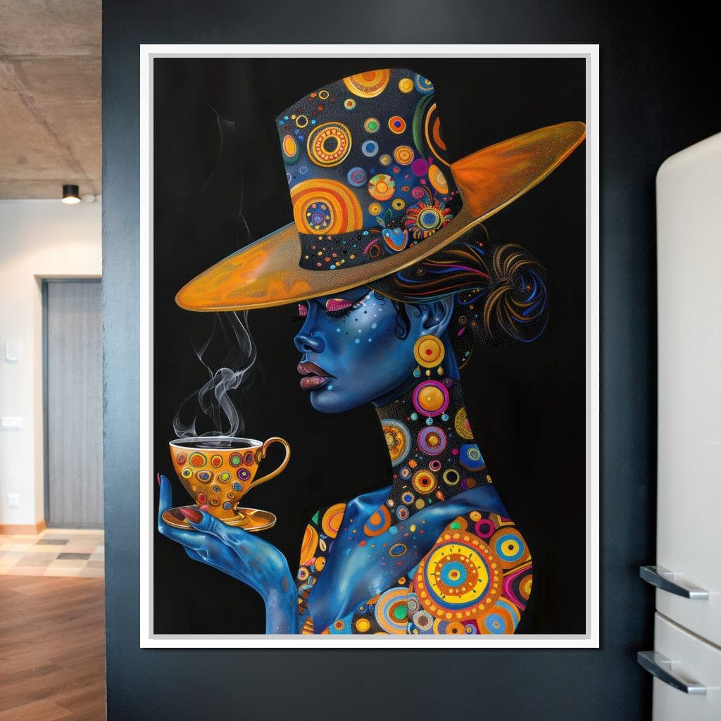Astral Afternoon Tea Canvas Wall Art