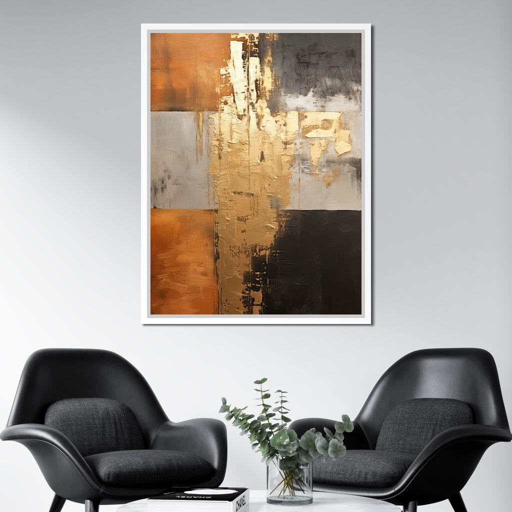 Eternal Golden Light Canvas Wall Art