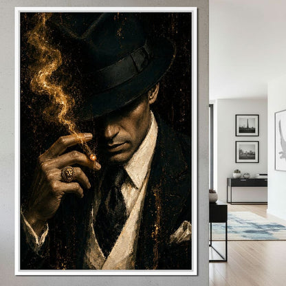 Legacy of the Gilded Shadow Canvas Wall Art