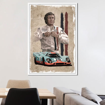 Le Mans Canvas Wall Art