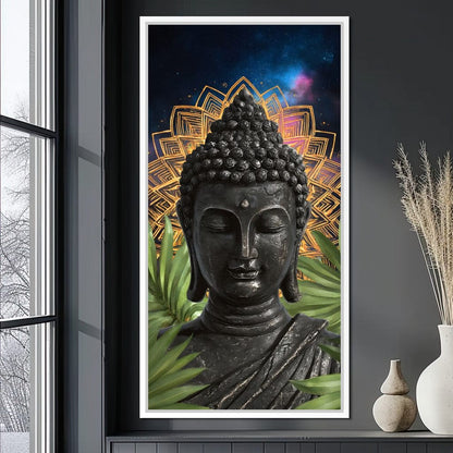 Tranquil Buddha Nightfall Canvas Wall Art