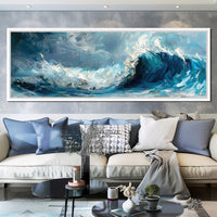 Oceanic Serenade Dance Canvas Wall Art
