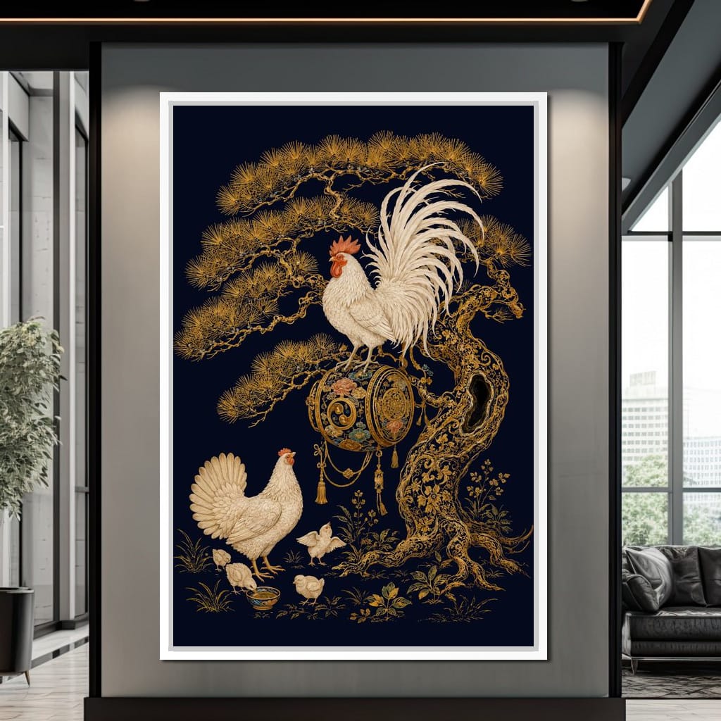 Guardian of Prosperity Canvas Wall Art