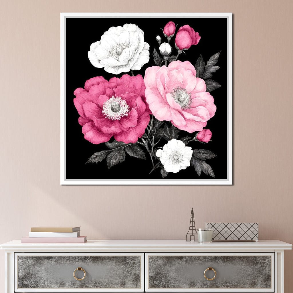 Blossoms of Enchantment Canvas Wall Art
