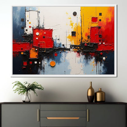 Urban Pulse Canvas Wall Art