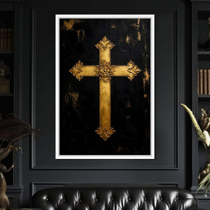 Gilded Faith Eternal Legacy Canvas Wall Art