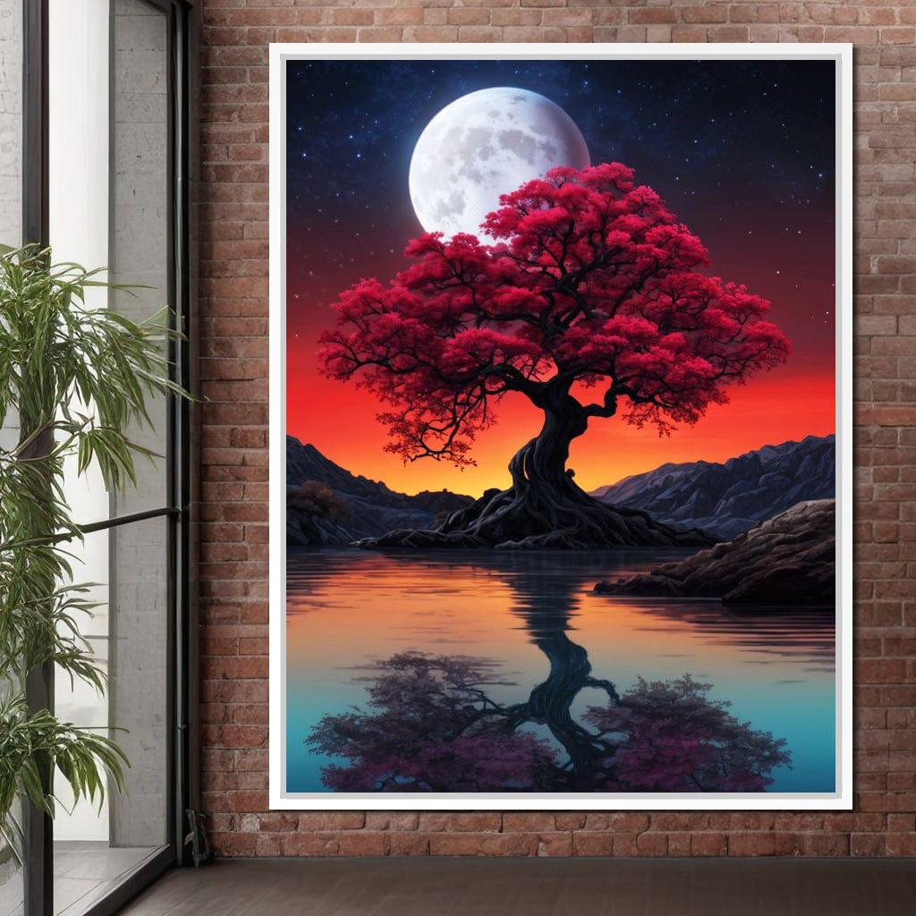 A Magical Evening Canvas Wall Art