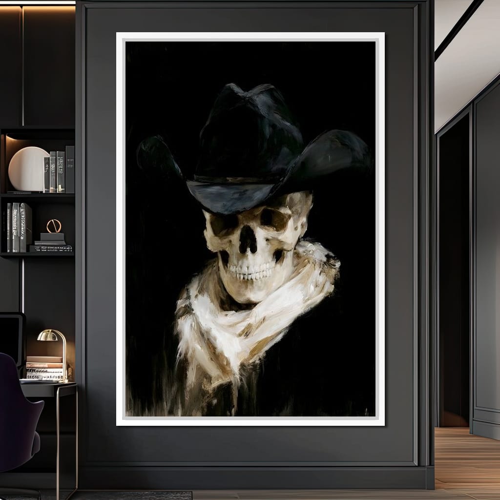 Last Ride of the Pale Outlaw Canvas Wall Art