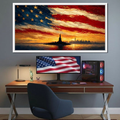 Legacy of the Golden Harbor Canvas Wall Art