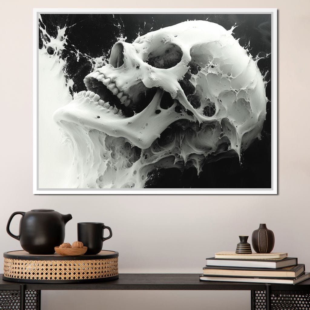 Momento Mori Canvas Wall Art