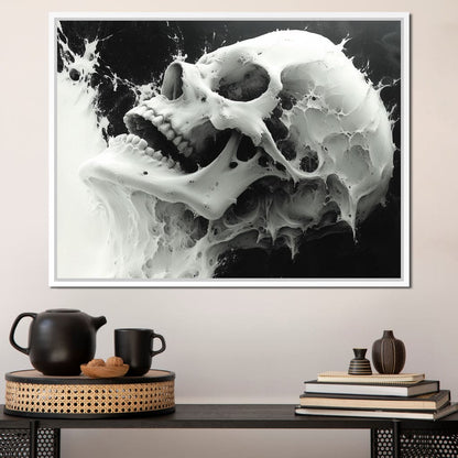 Momento Mori Canvas Wall Art
