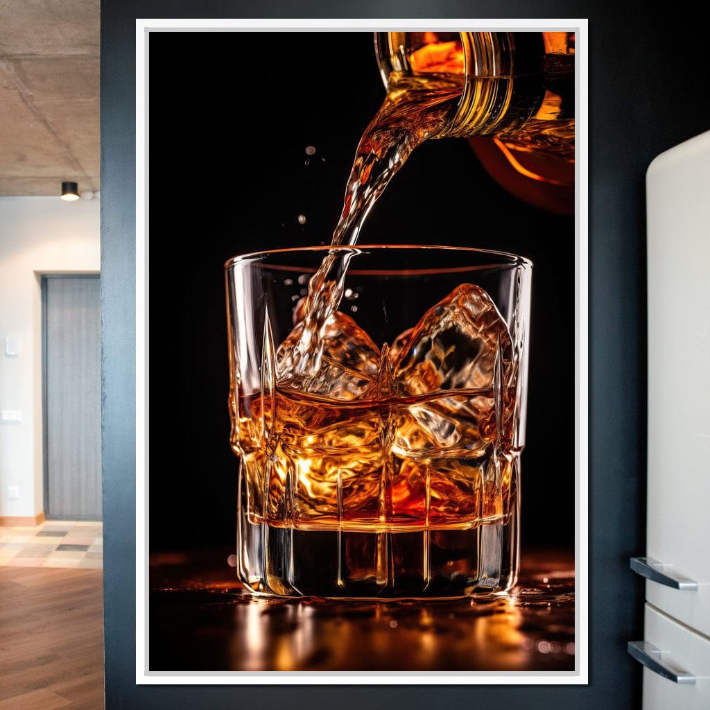 Whiskey's Ethereal Canvas Wall Art