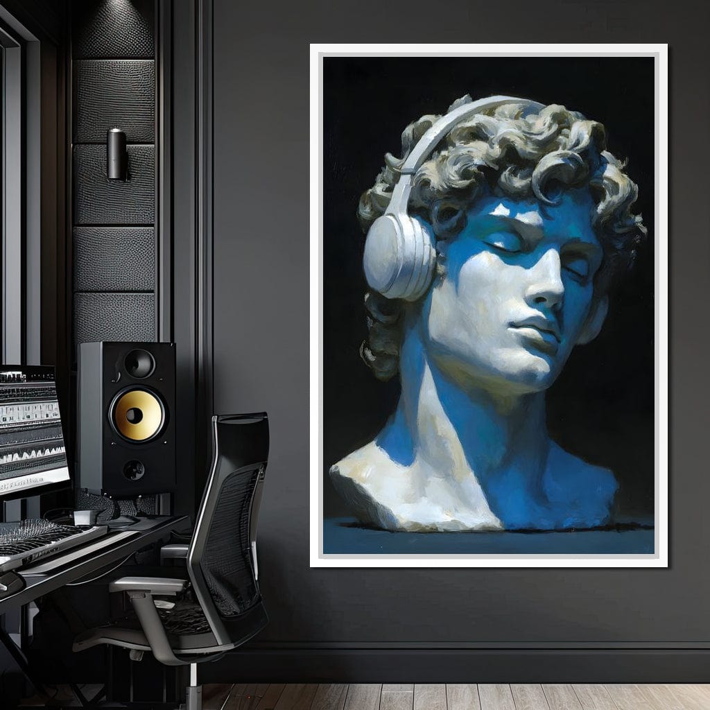 Classical Beats Repose Canvas Wall Art