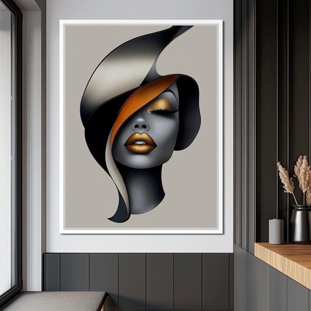 She Wears the Dusk Canvas Wall Art