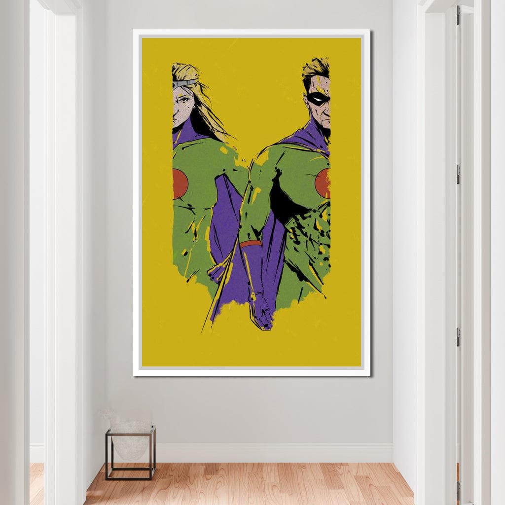 Superheroes Canvas Wall Art