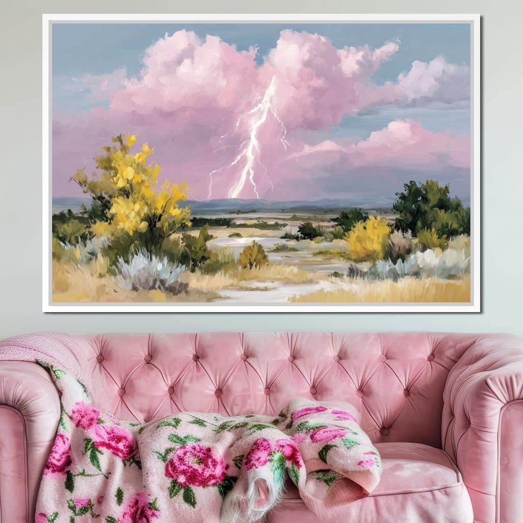 Desert Stormlight Skybreak Canvas Wall Art