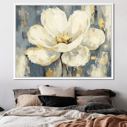 Petals of Tranquil Blossom Canvas Wall Art