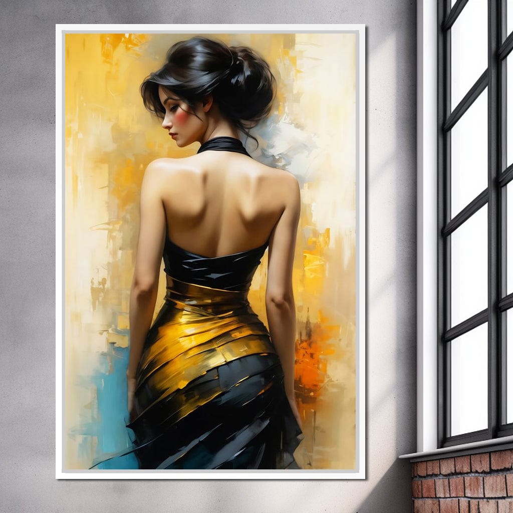 Female Portrait 295 Canvas Wall Art