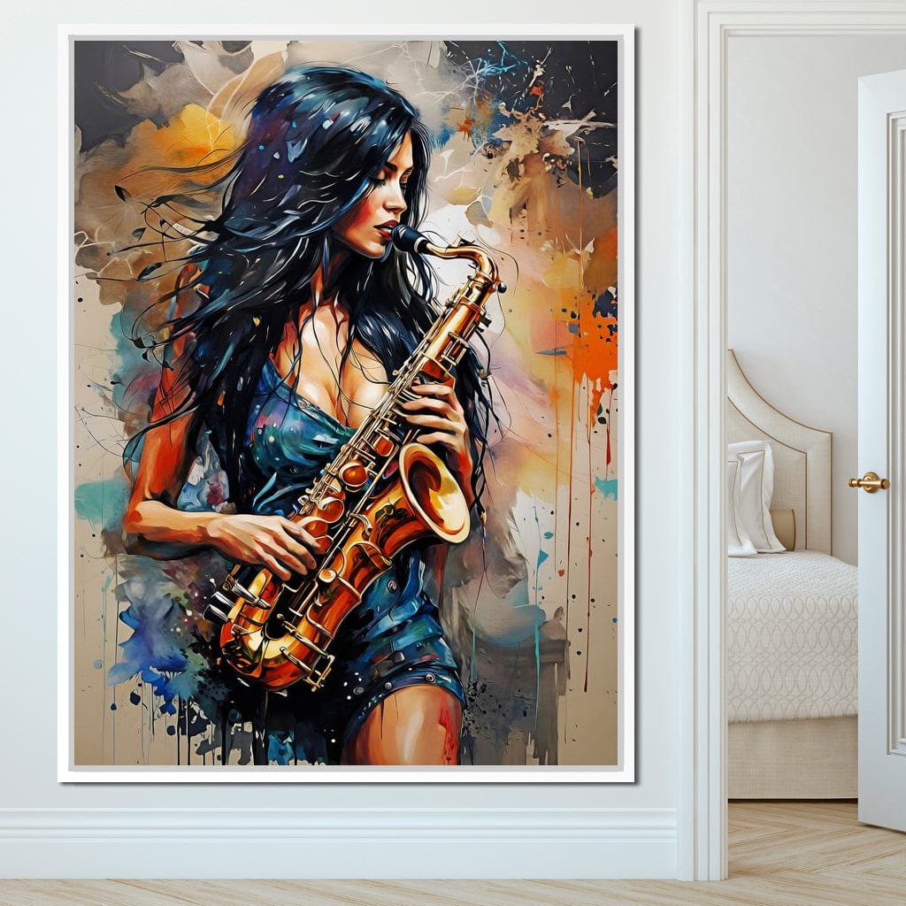 Female Portrait 078 Canvas Wall Art