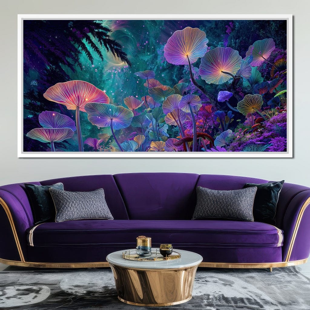 Galactic Faerie Garden Canvas Wall Art