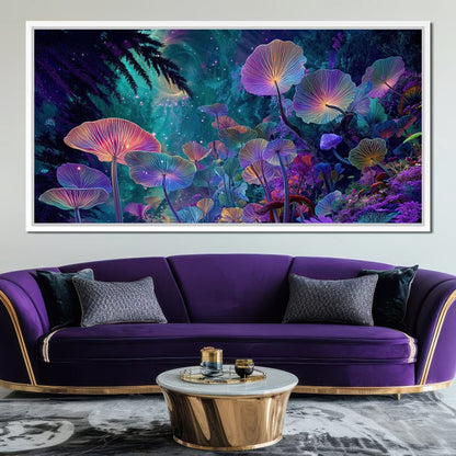 Galactic Faerie Garden Canvas Wall Art