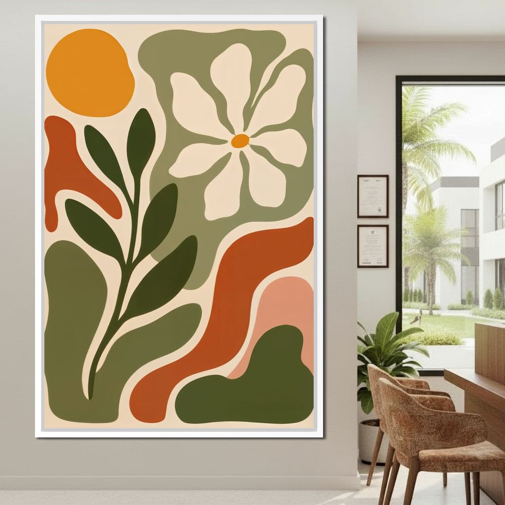 Daisy Maps For A Gentle Planet Canvas Wall Art
