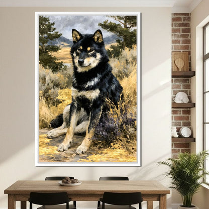 Lone Sentinel of the High Plains Canvas Wall Art