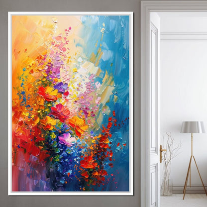 Impasto Bloom Canvas Wall Art