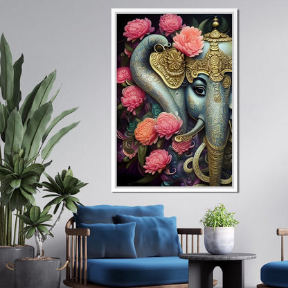 Ganesha Diwali 2022 Special Edition Canvas Wall Art