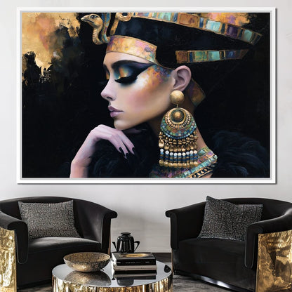 Ancient Egyptian Woman Canvas Wall Art