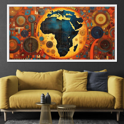 My World Africa Canvas Wall Art