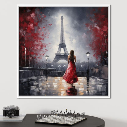 Romantic French Dream Canvas Wall Art