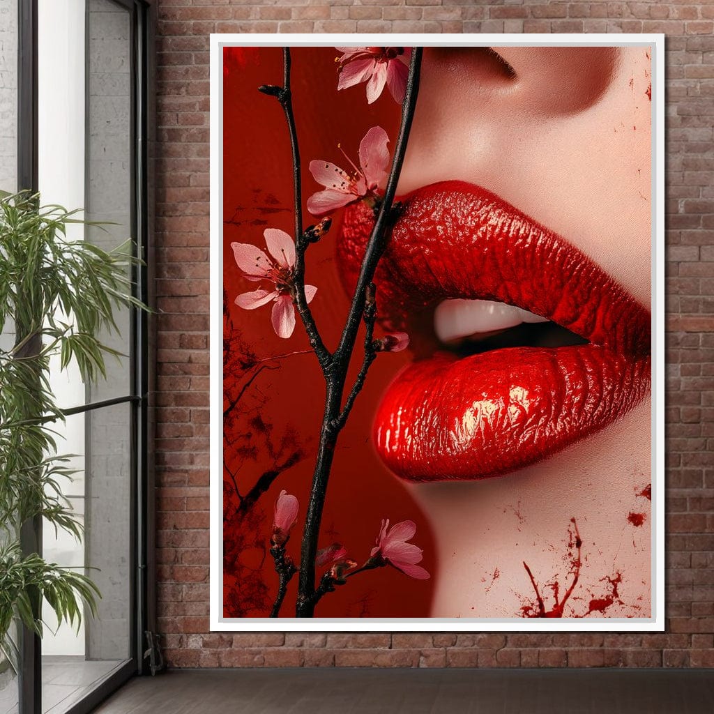 Passion Petals Enchantment Canvas Wall Art