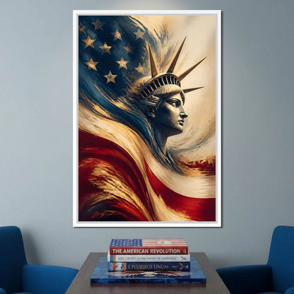Liberty Rising Canvas Wall Art