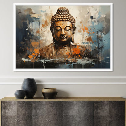 Buddha's Grace Canvas Wall Art