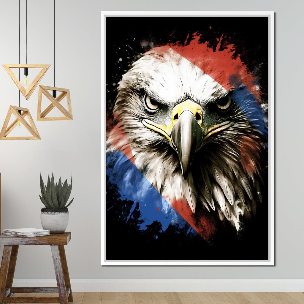 Eagle Eye of the Philippines Canvas Wall Art