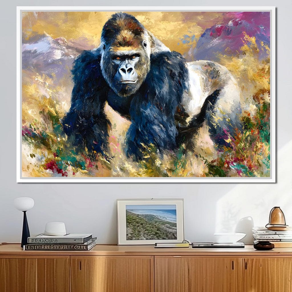 Silverback Mountain Dominion Canvas Wall Art