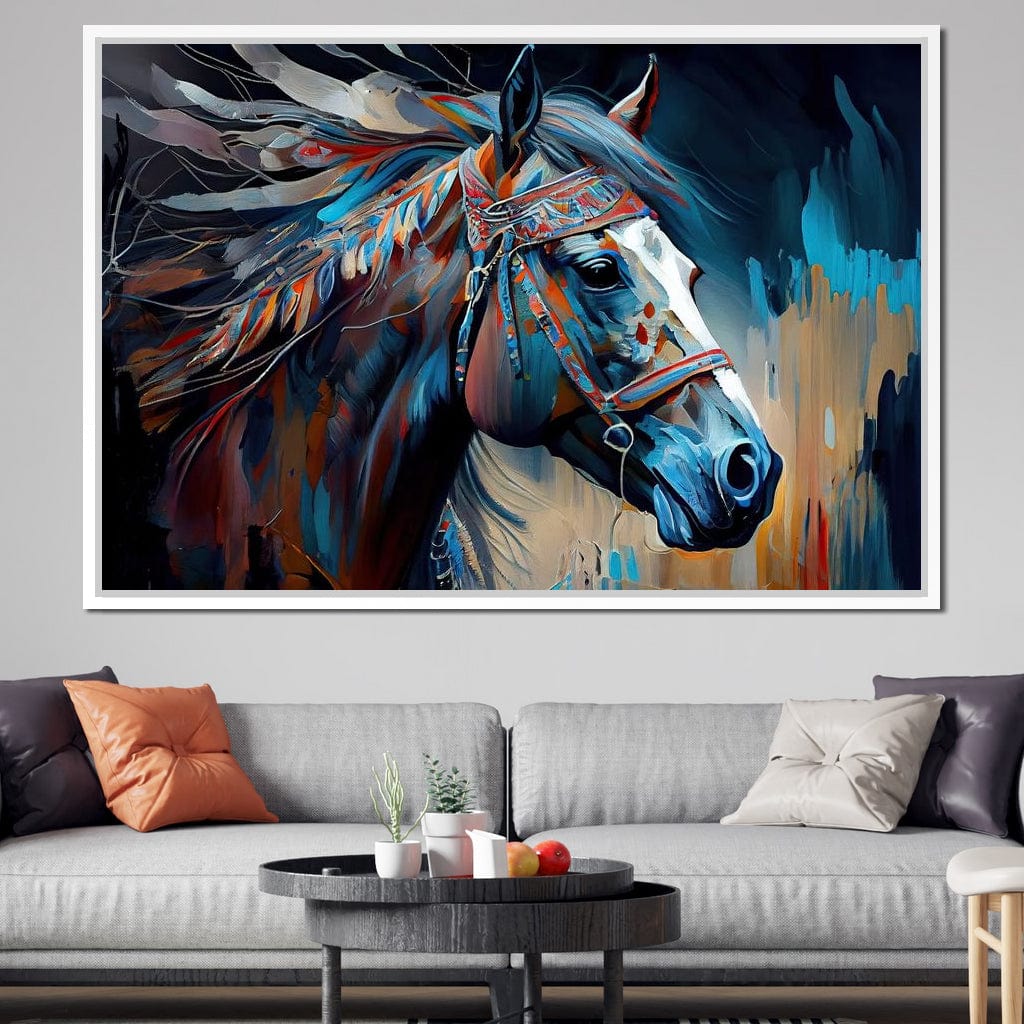 Cherokee Horse 3 Canvas Wall Art