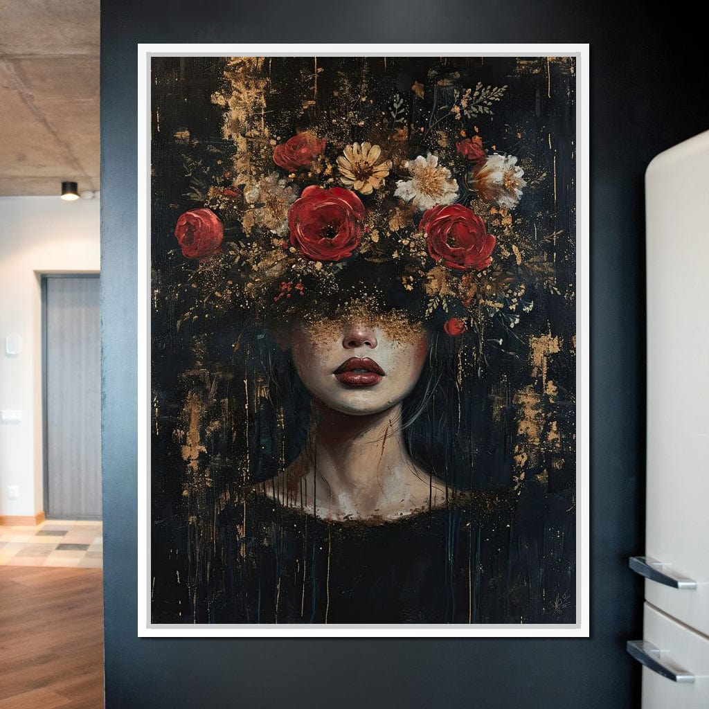 Bloom of the Nightfall Canvas Wall Art