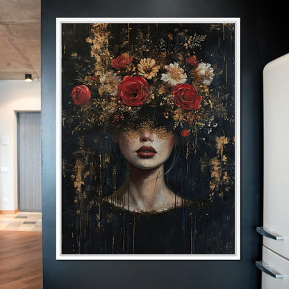Bloom of the Nightfall Canvas Wall Art