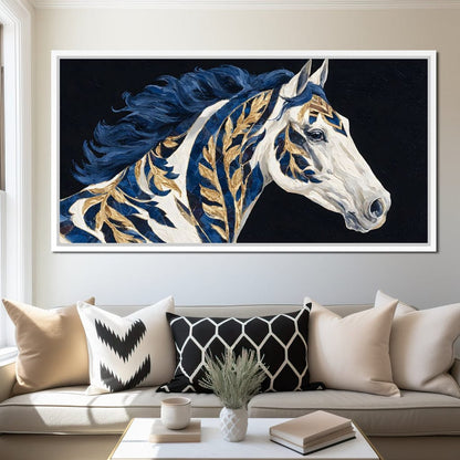 Majestic Equine Splendor Canvas Wall Art