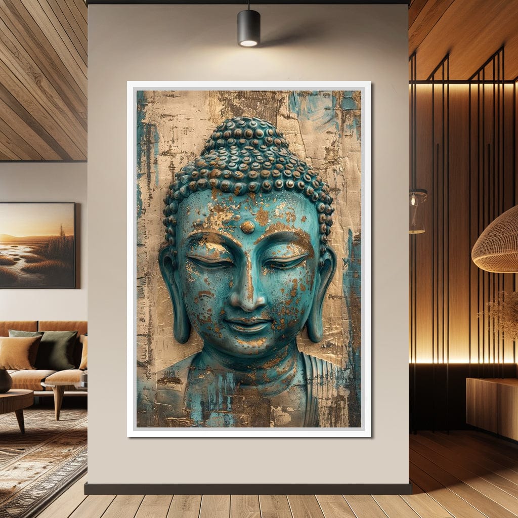 Meditative Harmony Tranquility Canvas Wall Art
