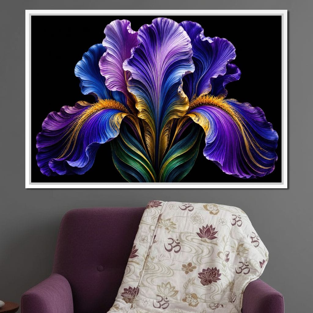Purple Reign Canvas Wall Art