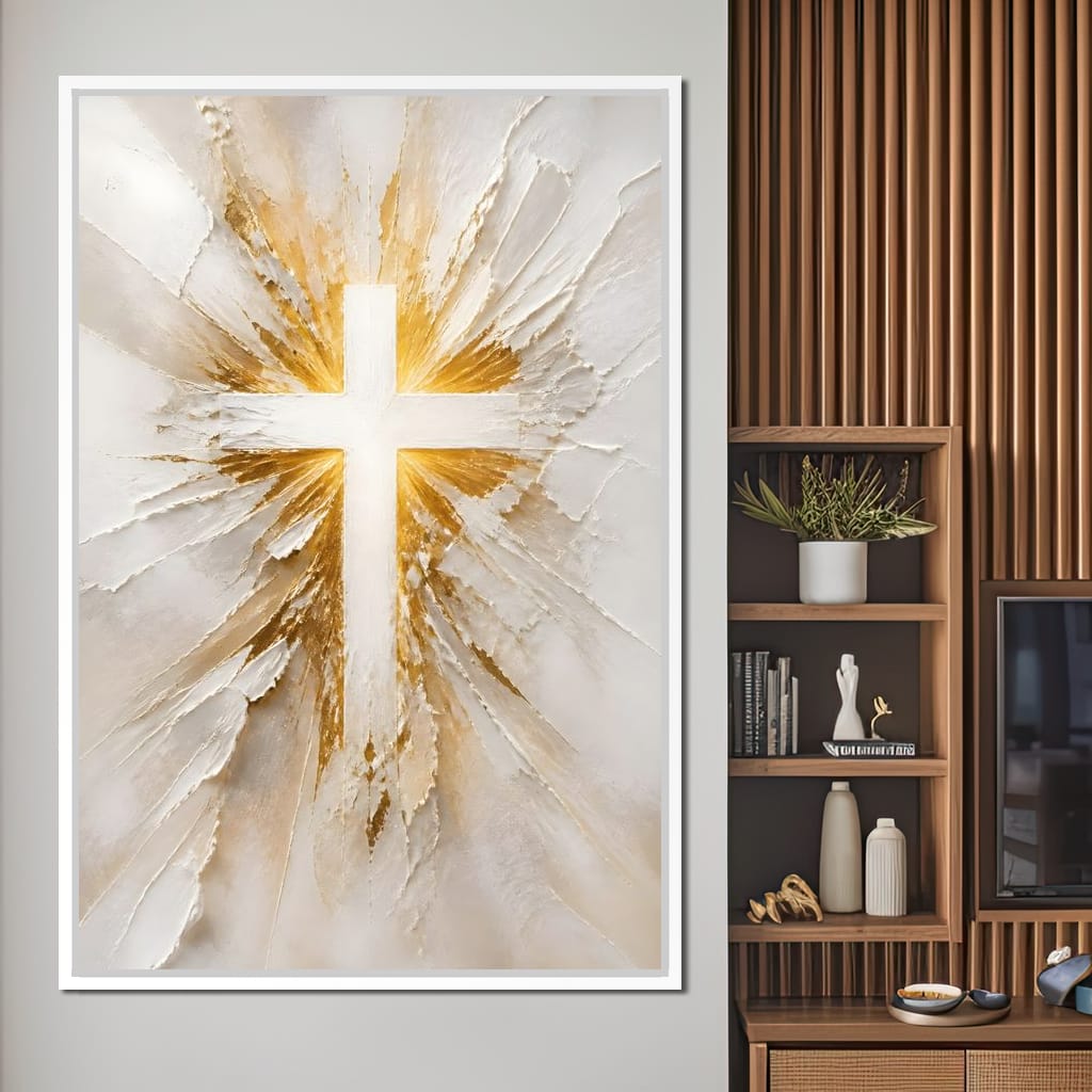 Radiant Light Beyond Death Canvas Wall Art